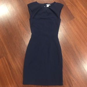 Navy blue dress